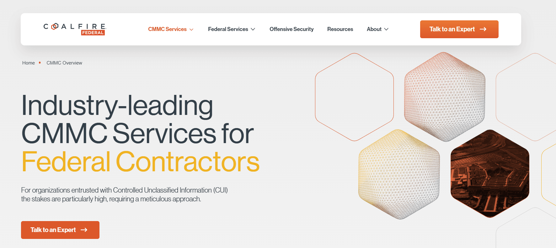 Coalfire Federal Website Screenshot
