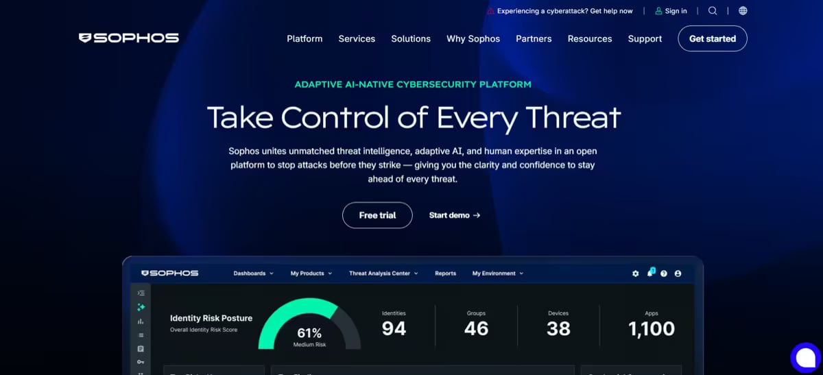 Secureworks Website Screenshot
