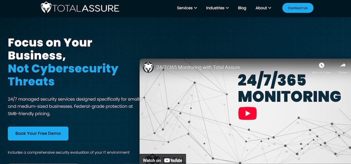 Total Assure Website Screenshot